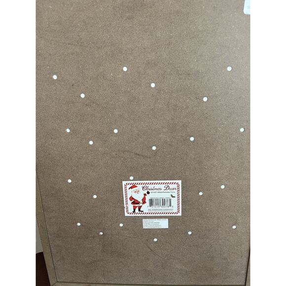 10 x 13 Vintage Advent Calendar - Rustic Count Down To Christmas Sign - Picture 6 of 6